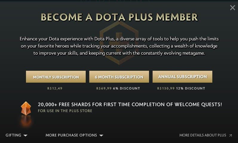 Valve anuncia Dota Plus, uma evolução do antigo "Passe de batalha" com assinatura mensal preços