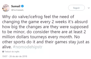 CCnC crava “algumas equipes têm informações privilegiadas dos beta testers do jogo” EternalEnvy e Suma1L também não estão contentes su