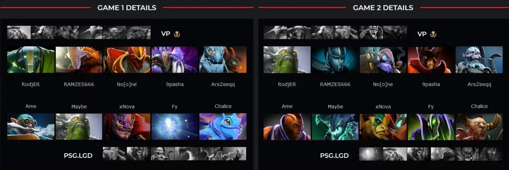 Dota 2: Virtus.pro e Team Secret a um passo da final da Chongqing Major 4 Dota 2: Virtus.pro e Team Secret a um passo da final da Chongqing Major VP x LGD