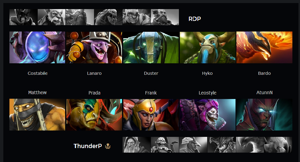 Dota 2: Rei do picolé vence Thunder e está na final da qualifier para o Minor 2 Dota 2: Rei do picolé vence Thunder e está na final da qualifier para o Minor abcd.png