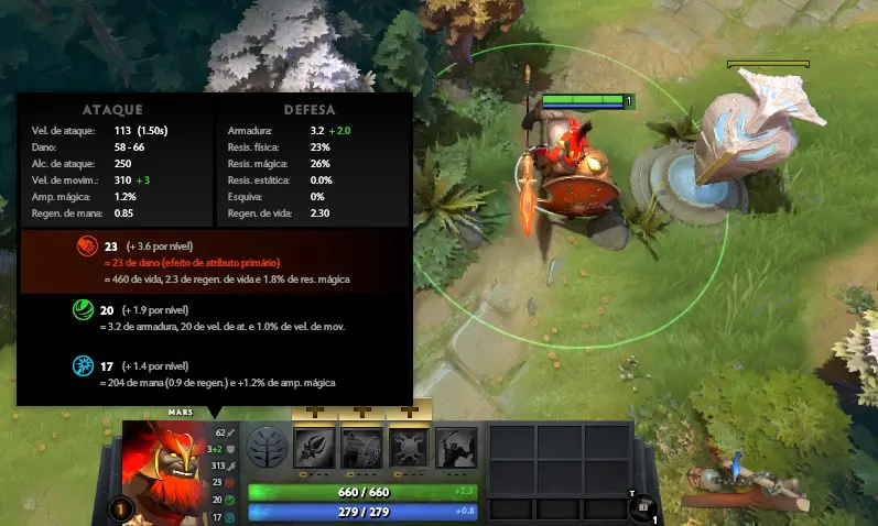 Dota 2: Mars: novo herói é liberado no jogo mars hab.jpg
