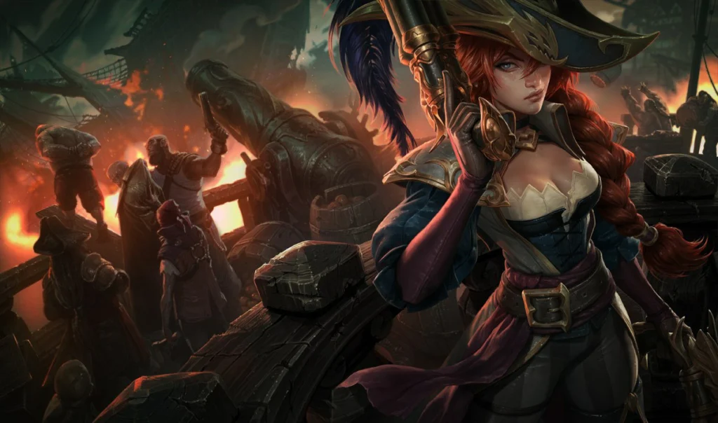LoL: Os 5 campeões mais jogados na ranqueada MissFortune 8