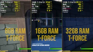 QUANTA MEMÓRIA RAM EU PRECISO PARA OS JOGOS 18 RAM 8GB vs 16GB vs 32GB