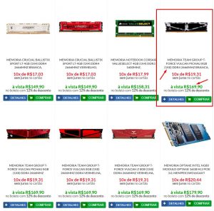 É possível montar um PC GAMER com 2.000 Reais? MEMORIA RAM 2