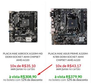 É possível montar um PC GAMER com 2.000 Reais? Placa Mãe