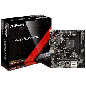 É possível montar um PC GAMER com 2.000 Reais? asrock a320m hd