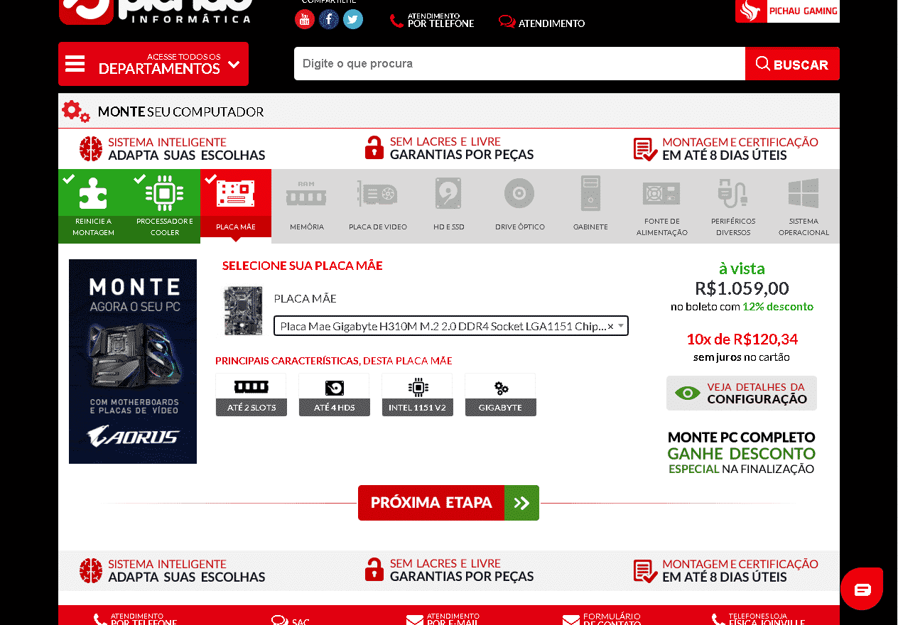 Hardware: Montamos o melhor PC Gamer até 3200 reais 1 2