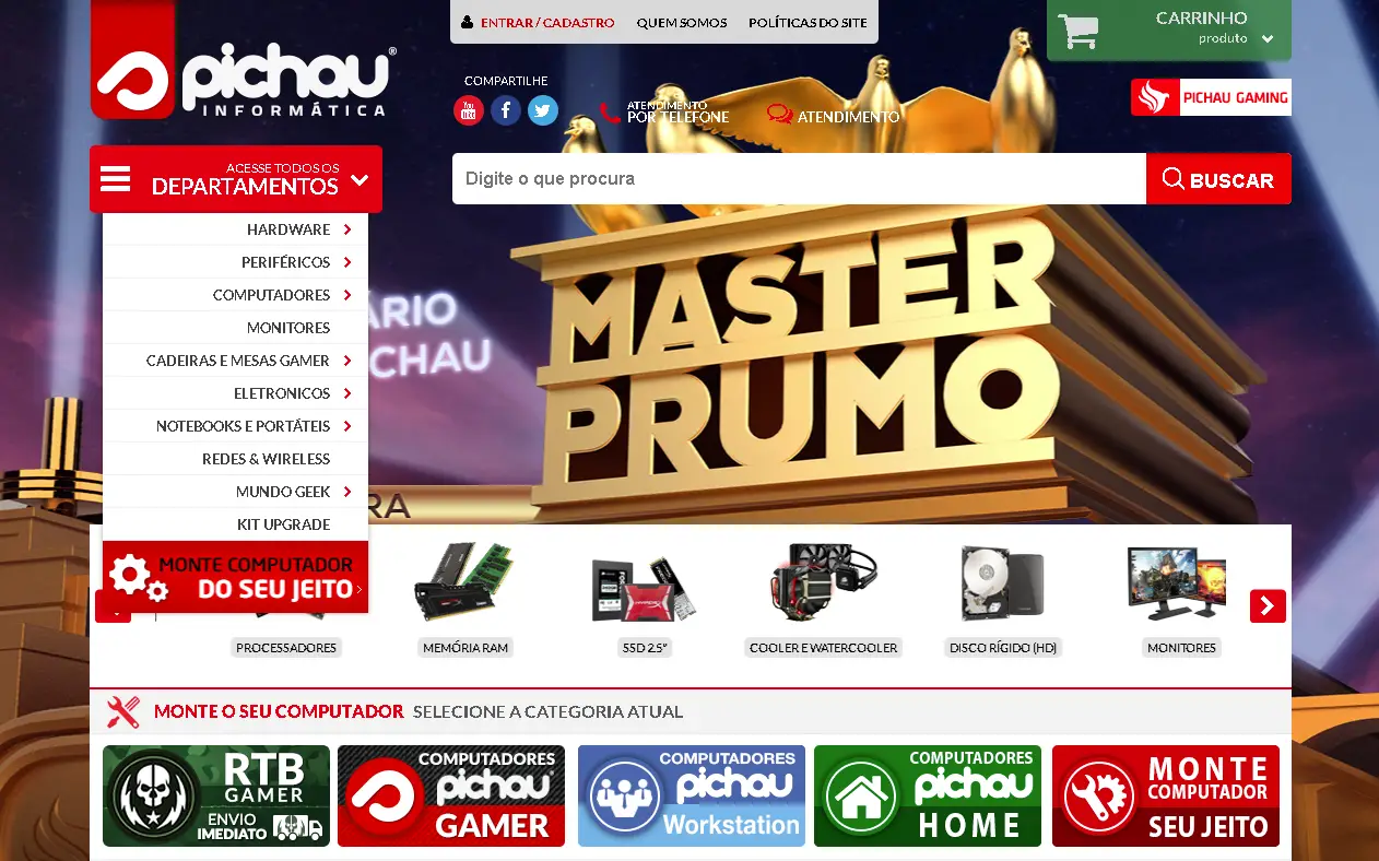 Hardware: O melhor PC Gamer até 4000 reais para rodar tudo! 1 pc gamer