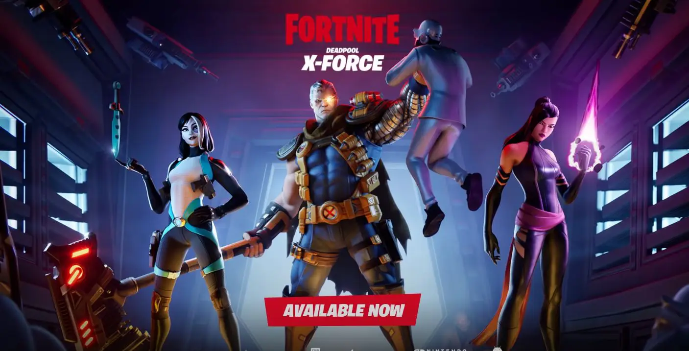 Fortnite: Veja todas as skins da colaboração com a Marvel lançadas 5 X-Force
