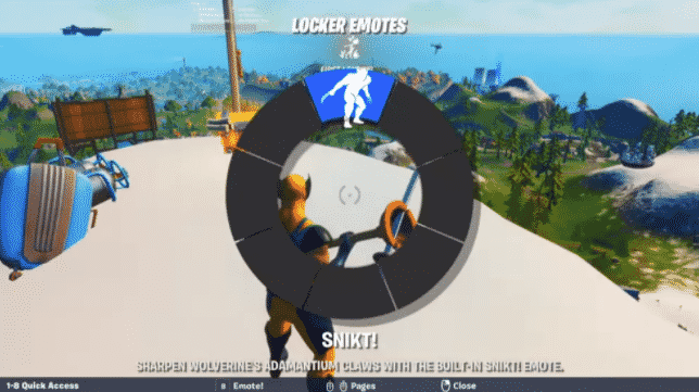 Fortnite: Como pegar gratuitamente a garra do Wolverine 4 Fortnite