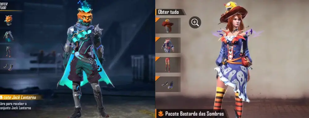 Free Fire: Volta de Jack Lanterna e Bastardas das Sombras em Luzes do Destino 2 Free Fire