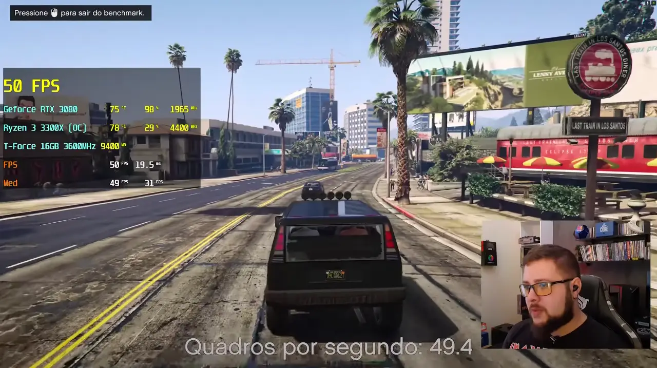 Hardware: AMD Ryzen 3 com RTX 3080 em 4K 4 RTX 3080