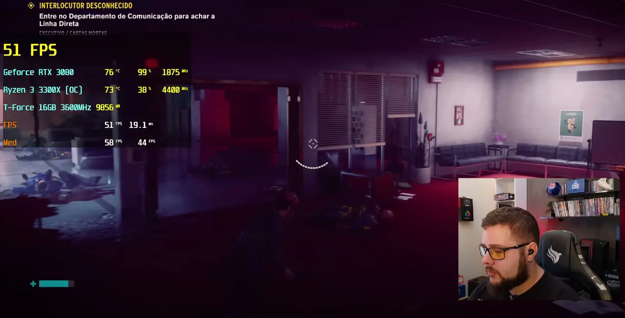 Hardware: AMD Ryzen 3 com RTX 3080 em 4K 5 RTX 3080