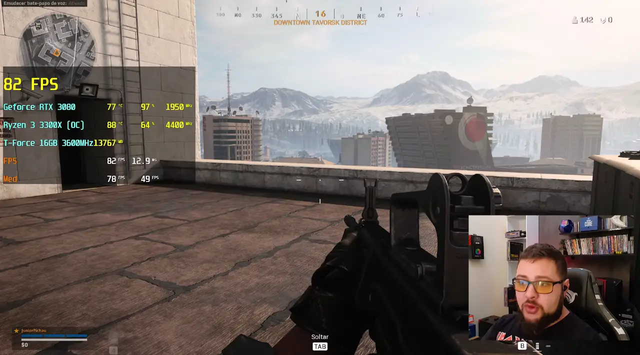 Hardware: AMD Ryzen 3 com RTX 3080 em 4K 2 RTX 3080