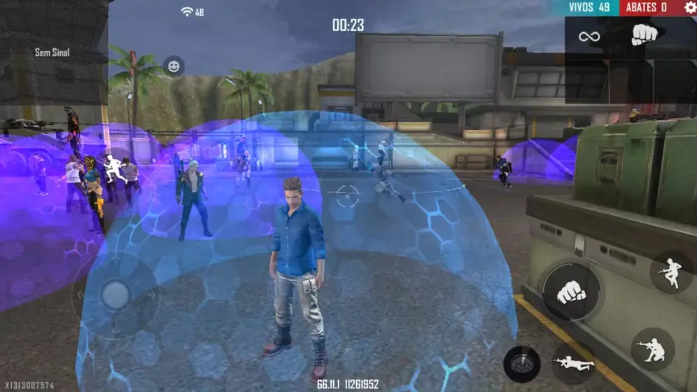Free Fire: personagem misterioso chega ao Servidor Avançado 2 Personagem