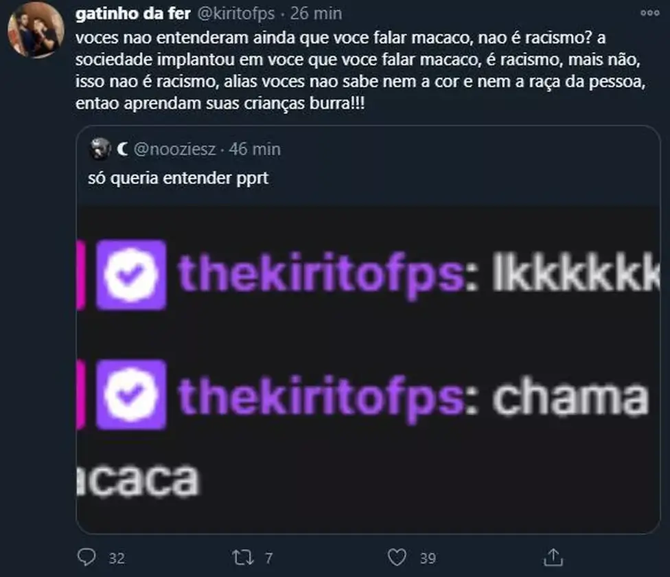 Fortnite: kirito é expulso de organização por racismo 2 kirito