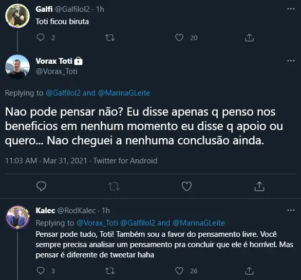 LoL: Toti é afastado de diretoria da Vorax por discurso pró-golpe militar 2 Toti
