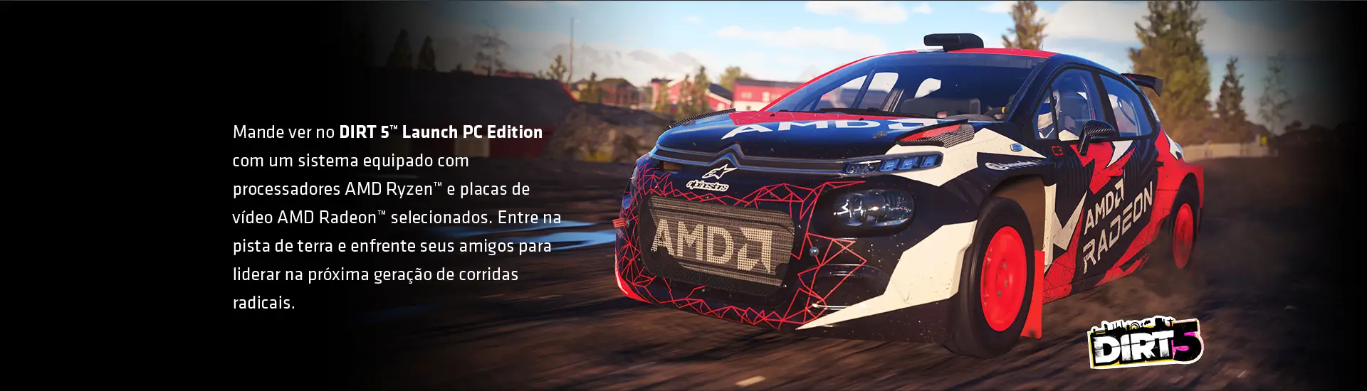 Ganhe o Dirt 5 comprando um computador AMD! 2 AMD