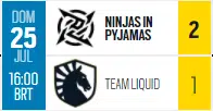 Copa Elite Six tem NiP campeã 2 NiP x Team Liquid Copa Elite Six