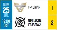 Copa Elite Six tem NiP campeã 3 Tean oNe x NiP Copa Elite Six