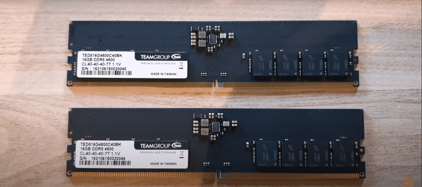 Team Group T-Force ELITE 4.800 MHz, a primeira memória RAM DDR5 do Brasil! 2 DDR5