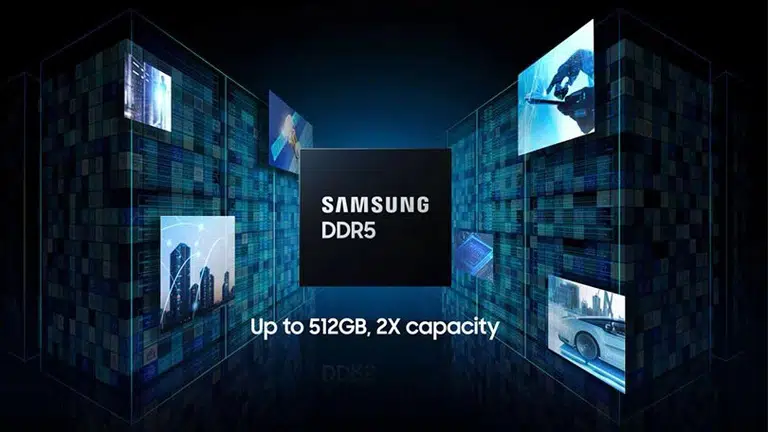 Samsung apresenta RAM DDR5 de 512 GB 3 DDR5