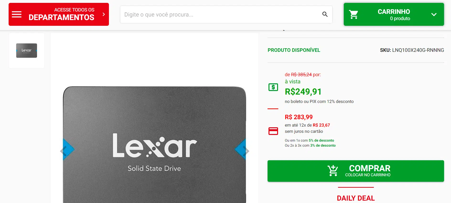 O melhor PC gamer para upgrades por R$ 3.500 5 NQ100