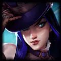 LoL: patch note buffa Ivern, nerfa e Camille e altera runas CaitlynSquare.png