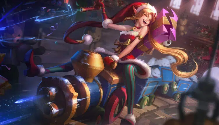 LoL: relembre skins inspiradas no Natal 9 LoL: relembre skins inspiradas no Natal Jinx 12