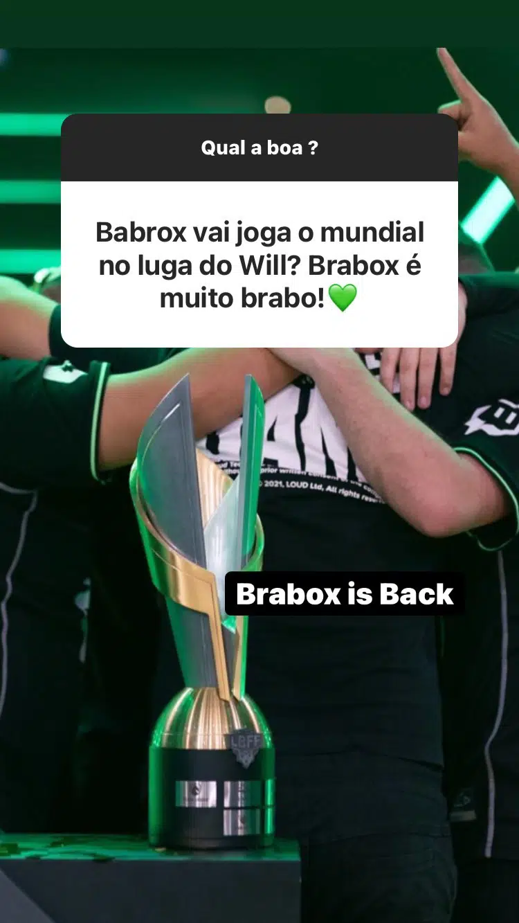 FF: Brabox treina com equipe e Frois o anuncia como reforço na FFWS 279286110 1132393370669812 7819937906849545478 n.jpg