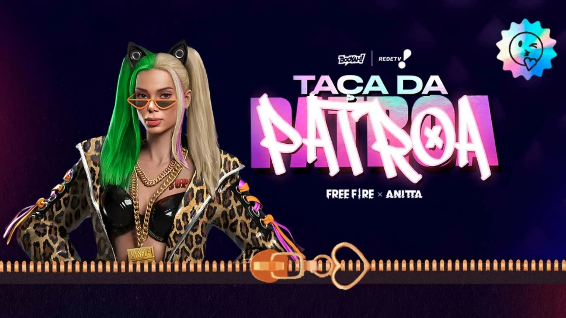 FF: Garena anuncia Taça da Patroa para celebrar parceria com Anitta anirataca.jpg