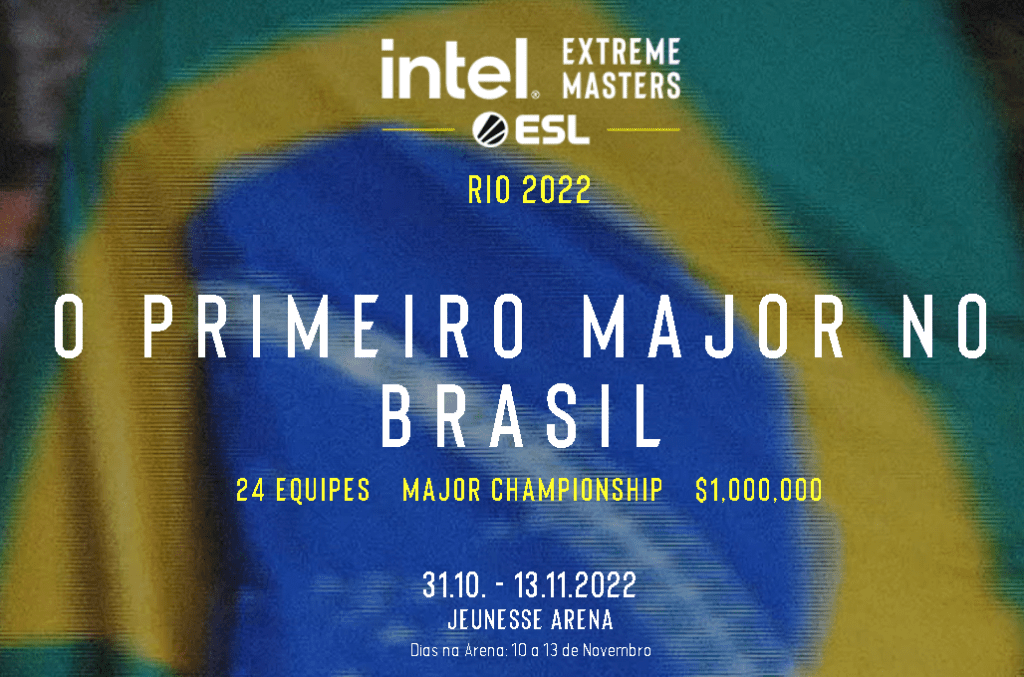 CSGO: Confirmado IEM Rio Major 2022 no Rio de Janeiro iem 1 e1653423596504