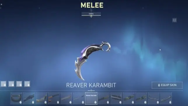 VALORANT: Imagens de suposta nova coleção são vazadas Imagem Reproducao cyphernews Twitter Karambit