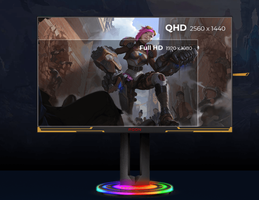 AOC: Monitor inspirado em League of Legends 3 AOC LOL