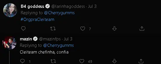 Black Dragons entrará no cenário do VALORANT; Veja tuite goddess e mazin.png