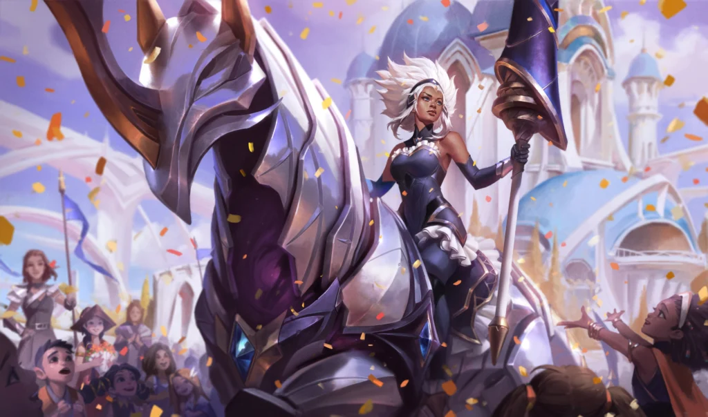 LoL: 5 Melhores suportes para combar com Jhin wallpapersden.com rell league of legends 4096x2417
