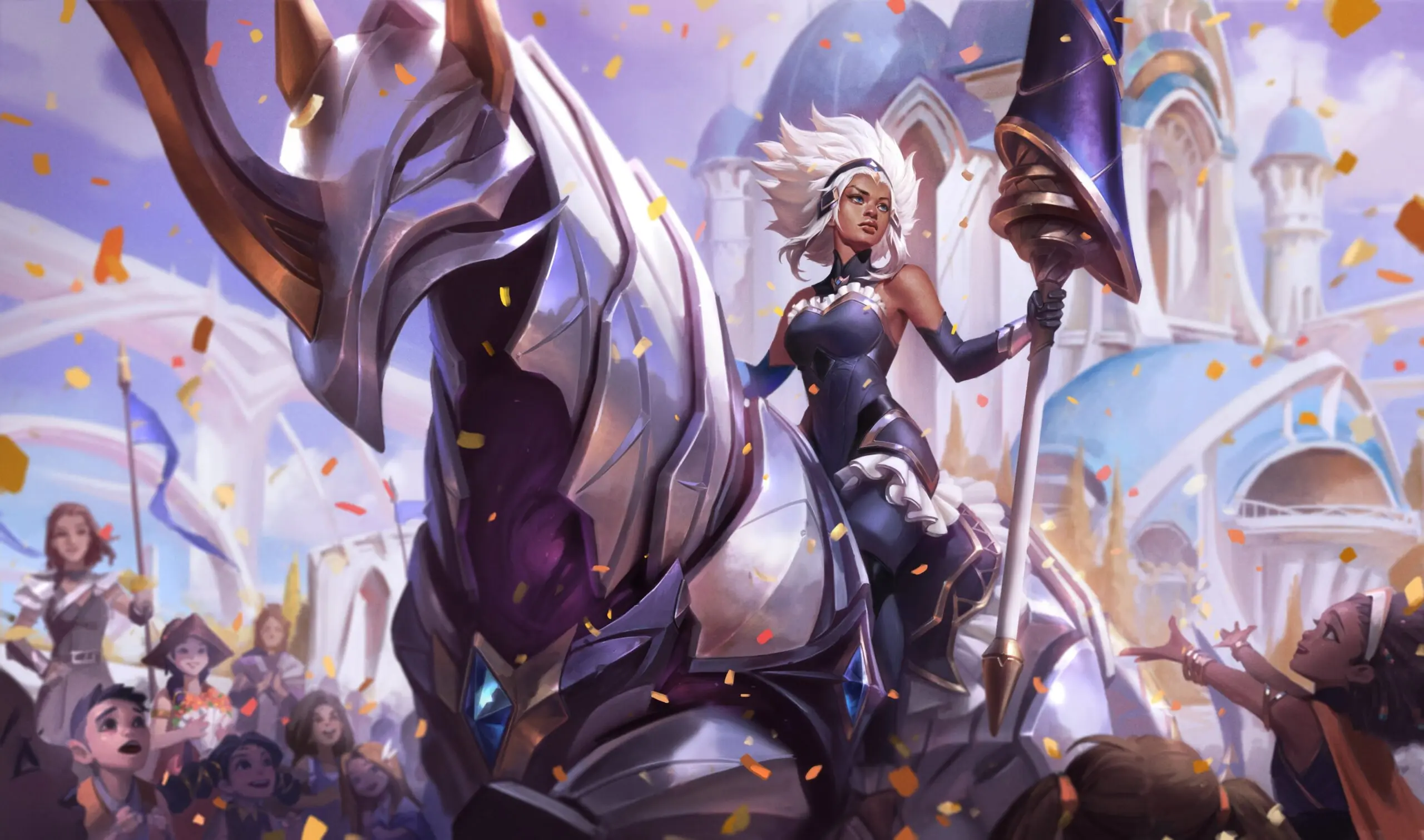 LoL: Quais campeãs são da comunidade LGBTQIAPN+? wallpapersden.com rell league of legends 4096x2417 scaled.jpg