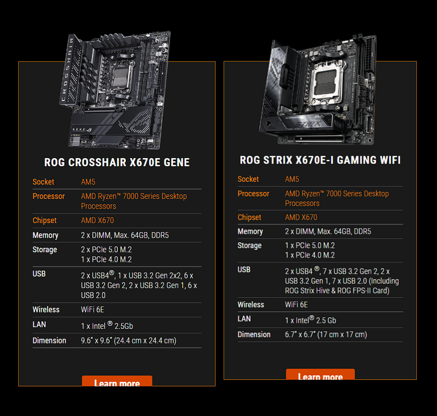 Asus revela mais dois modelos de placas mãe X670E 4 Asus revela mais dois modelos de placas mãe X670E Imagem Reproducao WCCFTECH.png