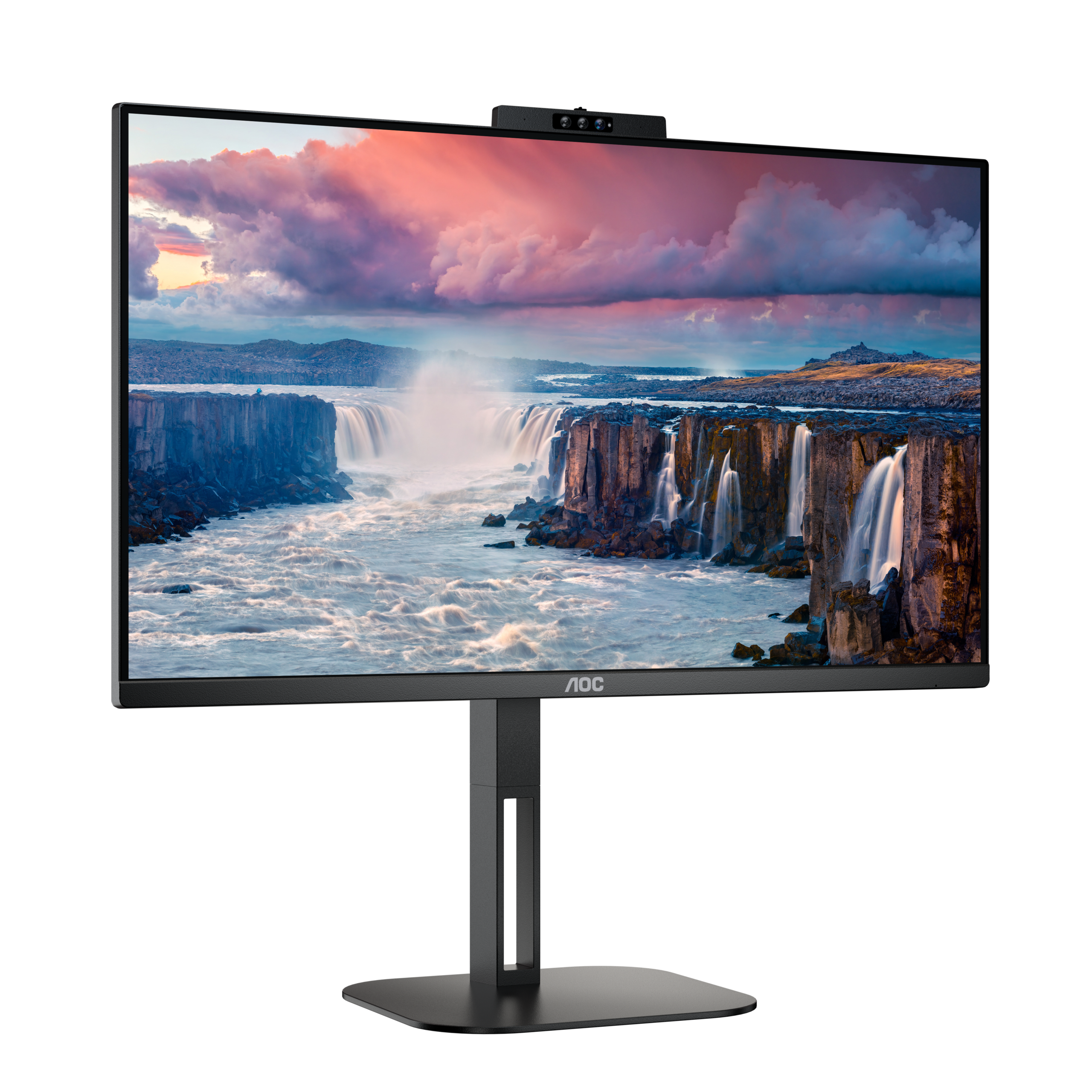 AOC cria monitores com webcams; Confira 2 Monitor AOC