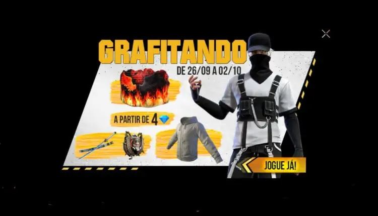 FF: moletom cinza retorna ao servidor brasileiro 2 Grafitando