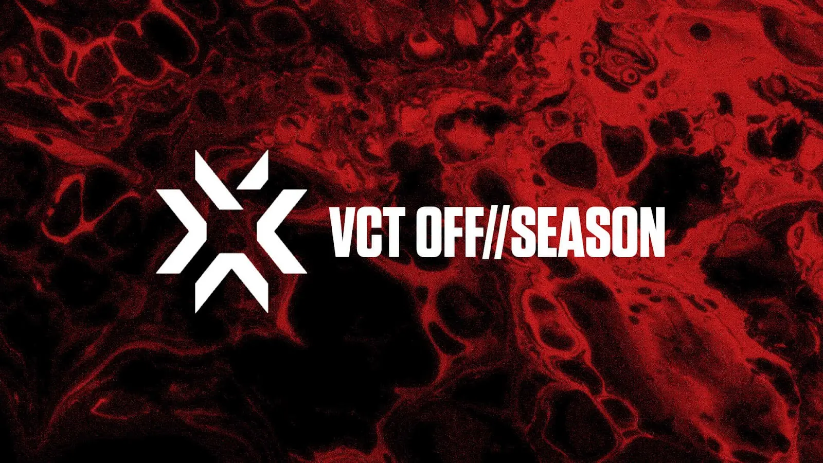 A partir de outubro, VALORANT recebe torneios off season 5 VCT OFF SEASON LOGO