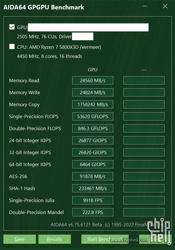 Benchmark AIDA64
