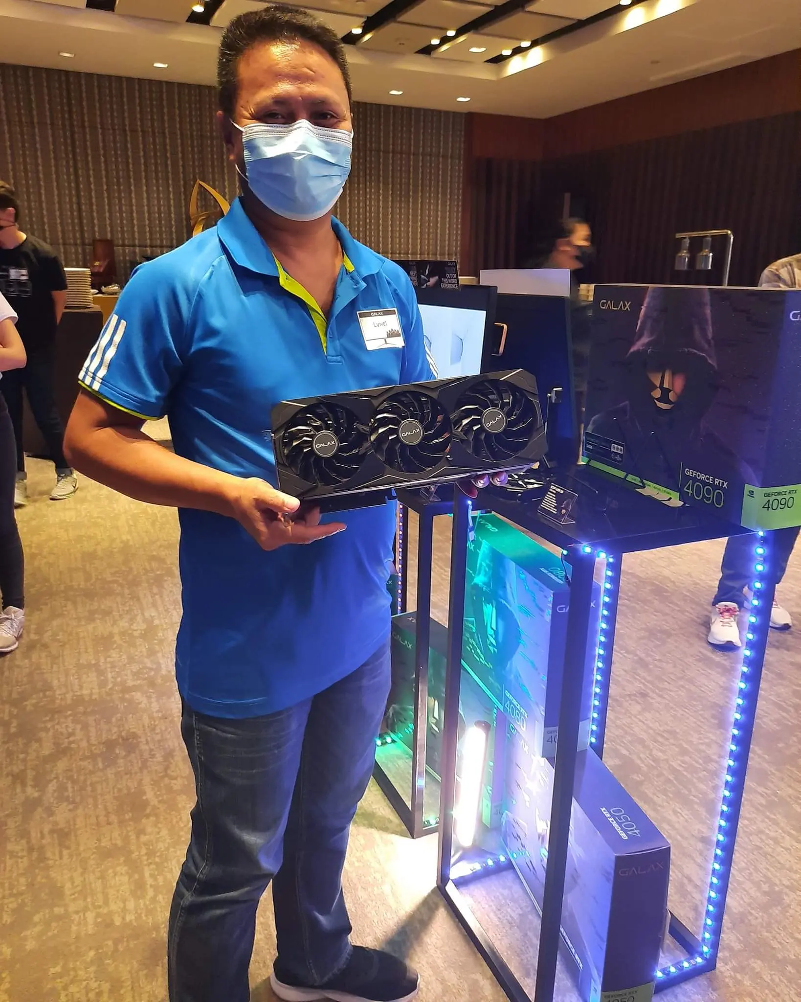 Possível caixa da RTX 4050 aparece em evento da GALAX 2 Placa de vídeo RTX 4090