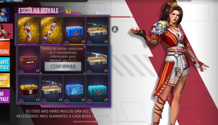FF: Escolha Royale traz skin inédita 2 Escolha Royale