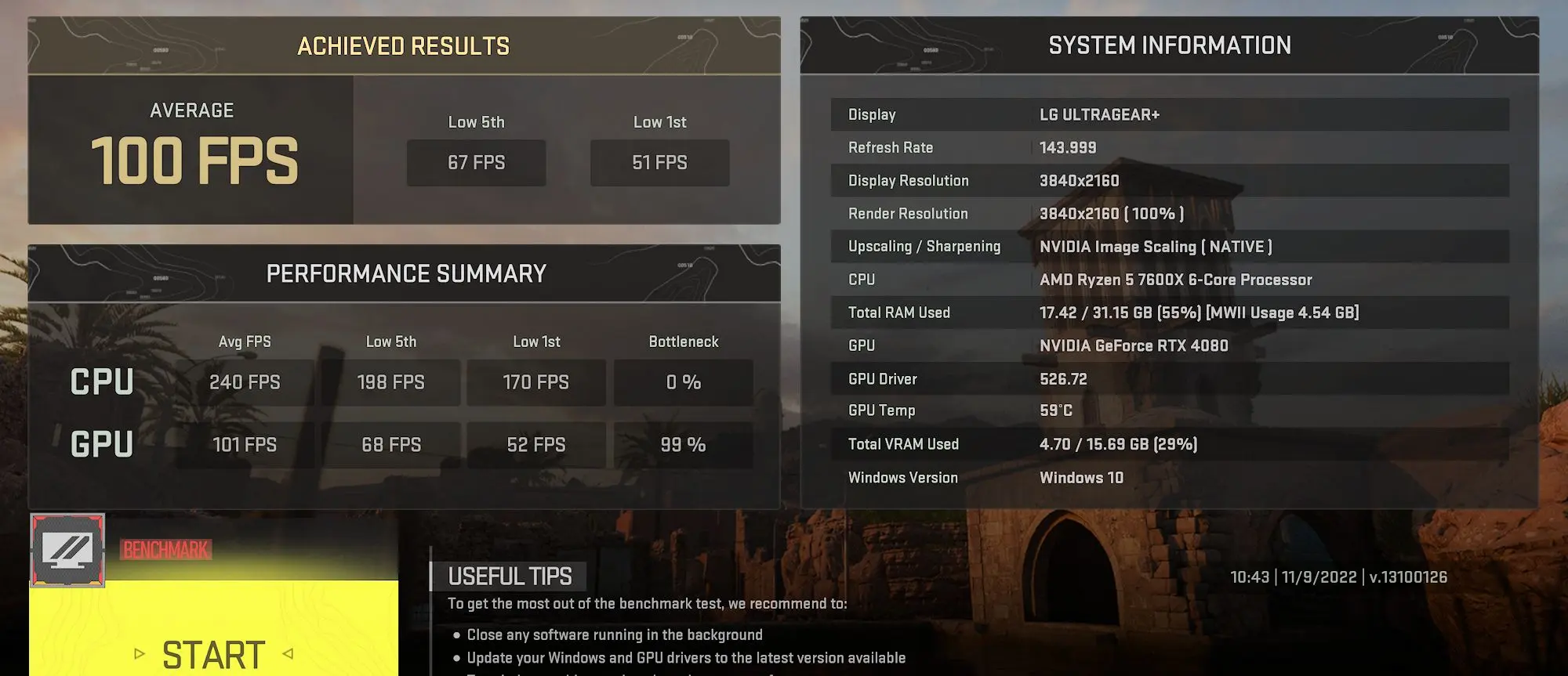 Performance da RTX 4080 em jogos aparece em fórum chinês 3 RTX4080 COD: MW2