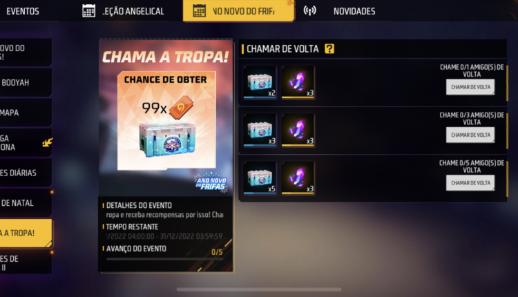 FF: Battle royale retorna com o “chame de volta” BF3E7A66 B71E 4BEE A31B 4ACDEDEA83A3