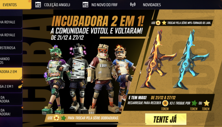 FF: Incubadora retorna com pedidos feitos pela comunidade 2 Incubadora
