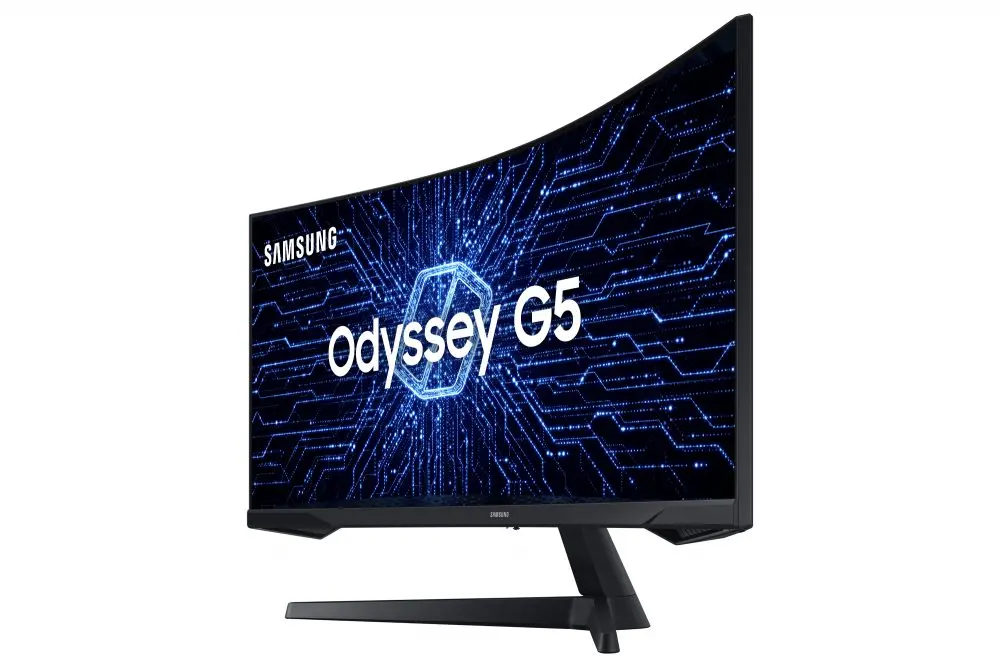 Quais são monitores curvos da linha Odyssey? 2 Quais são monitores curvos da linha Odyssey? Monitor Samsung Odyssey G5 9 e1621017239511.jpg
