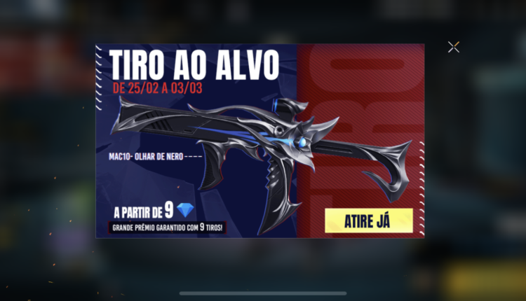 FF: Tiro ao alvo retorna com skin inédita da MAC10 2 ff