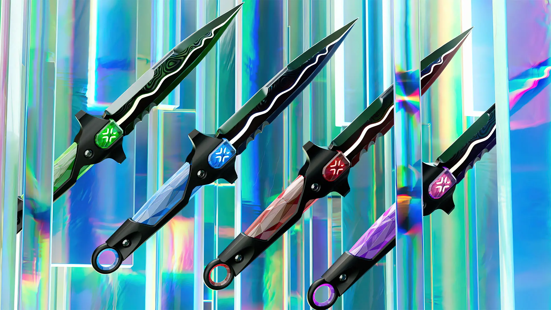Riot Games anuncia nova cápsula do VCT LOCK//IN VCT23 LOCKIN In game Item Article Knives.jpg